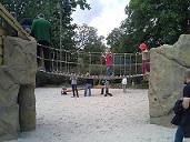 Seilnetzbrücke